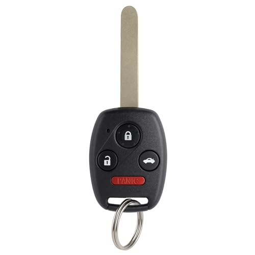 Keyless Entry Key Fob Remote Replacement Fits for Honda Civic EX Si Hybrid 2006 2007 2008 2009 2010 2011 2012 2013 N5F-S0084A Key Remote 35111-SVA-306