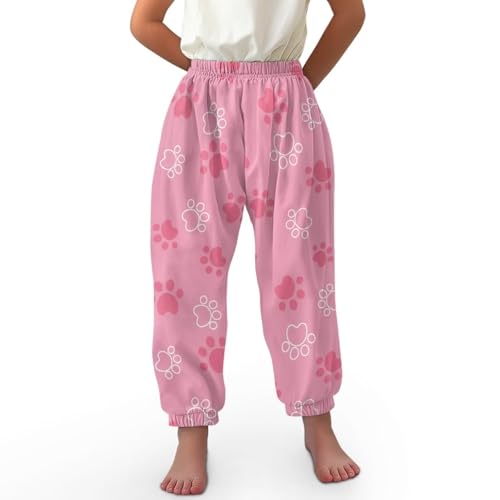 Girls Wide Leg Pants Girls Trousers Easy to Clean Boys Lantern Trousers Relaxed Fit for Everyday Comfort
