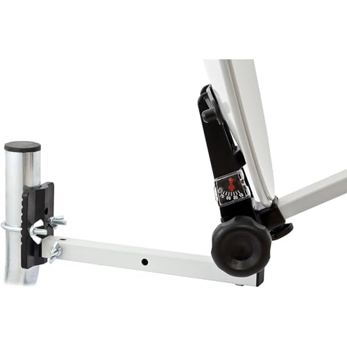 Telestar Camping-Sat-Anlage (Hartschalenkoffer, 13,7 Zoll (35 cm) Spiegel , Single-LNB (0,1dB), Kompass, Kabel 10m, diverse Halter)