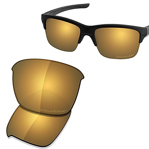 Image of SAUCER Premium Replacement Lenses & Nosepads for Oakley Thinlink OO9316 | OO9317 |UV400 Protection, Anti-Scratch, Precise Fit