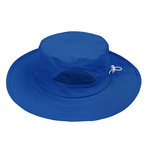 Durio Kids Sun Hat Breathable Kids Bucket Hat Sun Protection Kids Beach Hat Summer Kids Hats Boys Sun Hats For Kids Wide Brim Bucket Hats For Kids C Blue 6-10 Years #TOP3