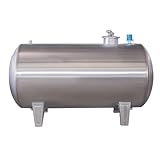 Photo Gallery serbatoio a pressione orizzontale in acciaio inox, 250 l, con kit di montaggio, per casa, fattoria, scuola e irrigazione (121 x 50 cm) Photo Gallery serbatoio a pressione orizzontale in acciaio inox, 250 l, con kit di montaggio, per casa, fattoria, scuola e irrigazione (121 x 50 cm)