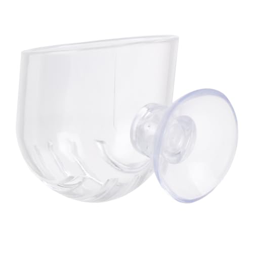 Yardwe Automatic Fish Feeder Feeding Cup Warm Food Dish Perfect for Aquarium Easy to Install Observe