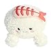 Aurora® Adorable Palm Pals™ EBI Shrimp Sushi™ Stuffed Animal - Fun Collectible Plush for Kids and Adult Collectors - Perfect for Decorating Rooms and Birthday Gifts - White 4.5 Inches