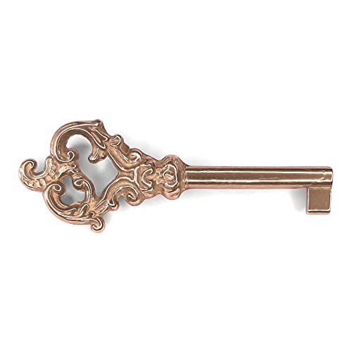 cyclingcolors clé de serrure 87mm laiton poli verni doré or remplacement meuble Louis XV 15 ancien armoire vintage