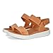 ECCO Women's Women's Flowt Strap Sandal Sandal, lion/cashmere, 38 M EU (7-7.5 US)