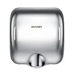 anydry 2800 Commercial Hand Dryer,Heavy Duty Stainless Steel Hand Dryers,Electric Hand Dryer For Toilet.(Polished)