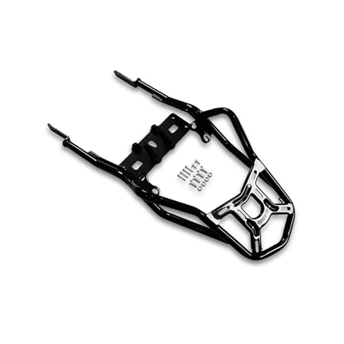 Porte-bagages noir rigide pour Suzuki GSX8S support haute résistance