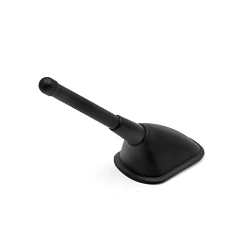 Image of uxcell Black Self Adhesive Base Car Plastic Exterior Roof Decorative Aerial Antenna