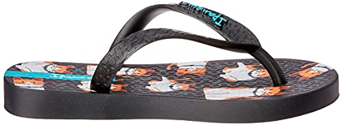 Chinelo Ipanema Meu Pet I Meninas S: Preto/G: Preto 29/30