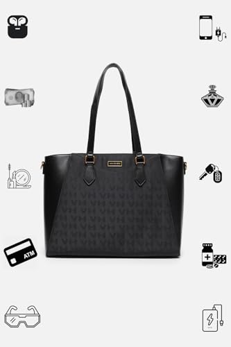 Image of Van Heusen Womens Graphic black HANDBAG