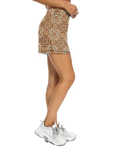 Image of LouKeith Tennis Skirts for Women Golf Athletic Activewear Skorts Mini Summer Workout Running Shorts with Pockets
