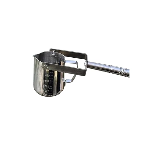 Muestreador De Agua Telescópico Metálico Con Pértiga Y Copa (0,6-1,5 M/1,6-4,9 Pies) Sistema De Muestreador De Agua Con Copas(500 Ml,1.17-4m/3.8-13ft)