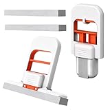 ミニモップ 折りたたみ ミニ 手持ちモップ スポンジモップ 多機能ミニモップ [YEZHU] 手洗い不要モップ 乾湿両用 収納に便利 携帯用 バスルーム、キッチン、食器、デスクトップ、ガラス、窓、車用 小型モップ 拭き掃除 掃除用品(ミニモップスタンド+2*交換用綿)