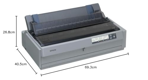 Epson LQ 2190N Imprimante N&B matricielle 420 mm (largeur) 10 cpi 24 pin jusqu'à 576 car/sec parallèle, USB, 10/100Base-TX