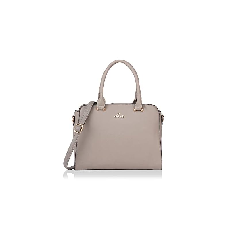 Lavie Women's Ushawu Medium Satchel Bag Grey Ladies Purse Handbag