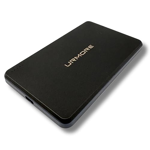 Amazon | URMORE 準固体電池 モバイルバッテリー5000mAh 発火事故を