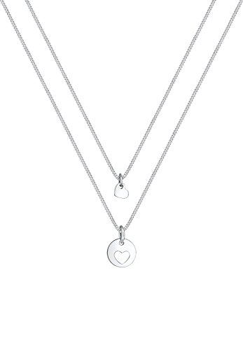 Collier Mère Enfant Coeur Découpé en Argent : Le symbole de votre union - 2