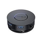 【DOUAL DISPLAY DOCKING STATION】Schließen Sie einfach die Dockingstation an den HDMI-Anschluss an, und Sie können sofort Ultra-HD-Audio genießen (bis zu 4K @ 30Hz pro Monitor). Der HDMI-Separator für zwei Displays unterstützt den Spiegel- oder Erweiterungsmodus und bietet über zwei HDMI-Anschlüsse klare 3D-Visualisierungen und Videoqualität. Sie können verschiedene Projekte auf verschiedenen Displays ausführen, wodurch Sie mehr Arbeitsplatz haben und sich perfekt für das Heimbüro eignen.