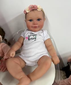 JIZHI 20 In Reborn Puppen Schlafende lebensechte Reborn Babypuppe