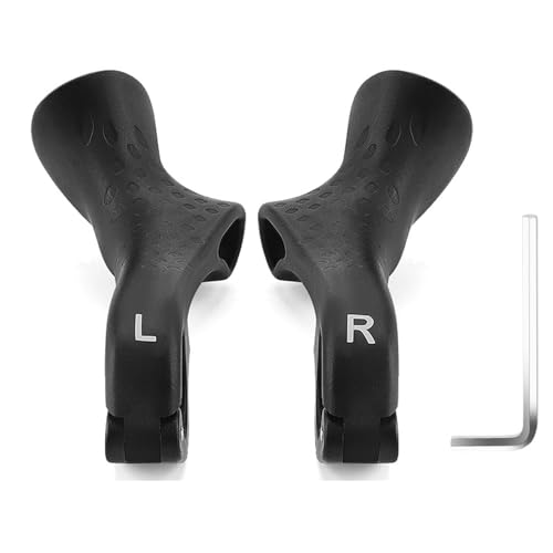 1 Paire Ergonomique Horn de VTT avec Serrure Poignées de Guidon de Vélo Poignées de Verrouillage Anti-dérapant Poignées Vélo VTT Universelles Diamétre...