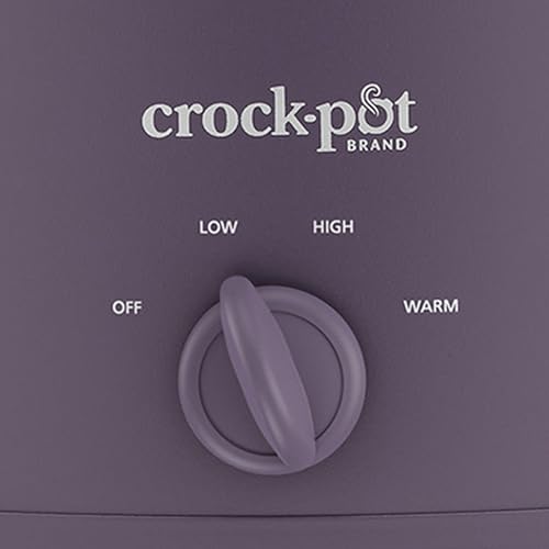 Image of Crock-Pot Design Series 7-Quart Manual Slow Cooker, Purple Potato