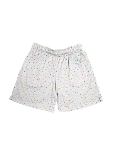 Ice Cream Men's 5 Inches Inseam Mesh Graphic Print Shorts Casual Workout Cool Shorts Gym Basketball Running Short Pants2