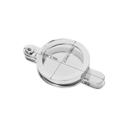 Alipis 2pcs Cubierta para Mirilla de Cobre para Privacidad Protector para Mirilla de Puerta Cubierta para Ojo de Puerta para Seguridad Fácil de Instalar miniatura 2