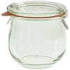 Weck 746 0.36 Liter Tulip Jar, 12.5 Oz - Set of 6