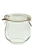 Weck 746 0.36 Liter Tulip Jar, 12.5 Oz - Set of 6