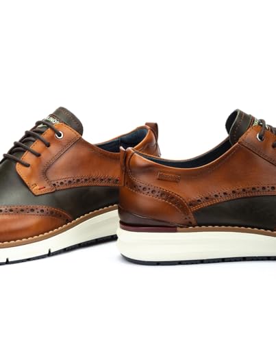 PIKOLINOS Lace-up Shoes/Lace-ups Leather Manacor for Man Brandy4