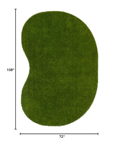Tapete de césped artificial Jellybean 6' x 9' Joy Carpets miniatura 2