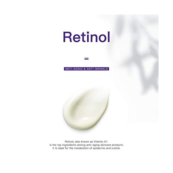 HOPEMATE-Premium-Retinol-Cream-Anti-Aging-Moisturizer-Cream-25-for-Face-and-Eye-Care-Anti-Wrinkle-Essence-with-Hyaluronic-Acid-Vitamin-E-and-Green-Tea-Day-and-Night-Cream-17-FlOz-50ml HOPEMATE Retinol Cream, Anti-Aging Moisturizer Cream 2.5% for Face and Eye Care, Anti-Wrinkle Essence with Hyaluronic Acid, Vitamin E and Green Tea, Day and Night Cream, 1.7 Fl.Oz, 50ml