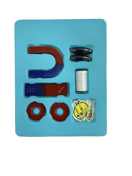 Image of Magnetic Field and Science Experiment Toy Learning Starter Kit Science Lab Basic Electricity Set for Kids