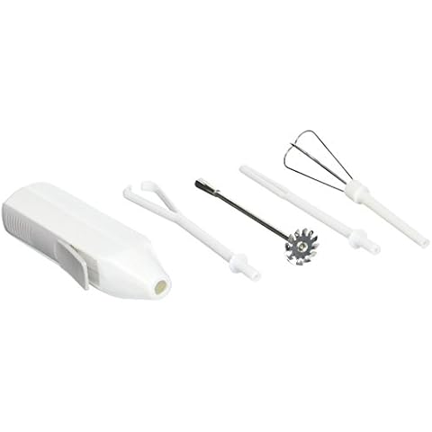 Norpro 2273 Cordless Mini Mixer, White Cover