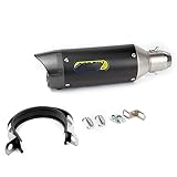 Motorrad-Auspuffkrümmer Verbindungsrohr Schalldämpfer Escape Elbow Verbindungsrohr...