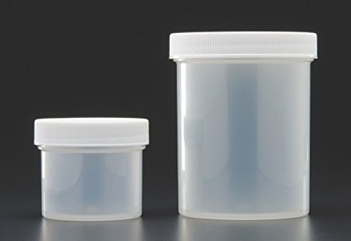 JG Finneran D0044-32 Polypropylene Wide Mouth Straight Sided Standard Jar with White Polypropylene Closure, F217 Lined, 120-400mm Cap Size, 32oz Capacity (Pack of 12)