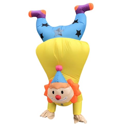 Déguisement clown gonflable rigolo idée cadeau Pâques