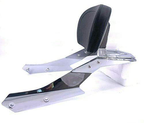 Jmeimotor All New VTX 1300C 1800 F C Sissy Bar Backrest with Luggage Rack 2005-2009