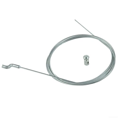 5 Stücke Kabel-Reparatur-Kit Gaszelte-Seil Gartengerät-Kabel Lawnmäherteile Seildurchmesser: 0.5mm Für Ansaugerschneidemaschinen Flexibles Gaspedalkabel