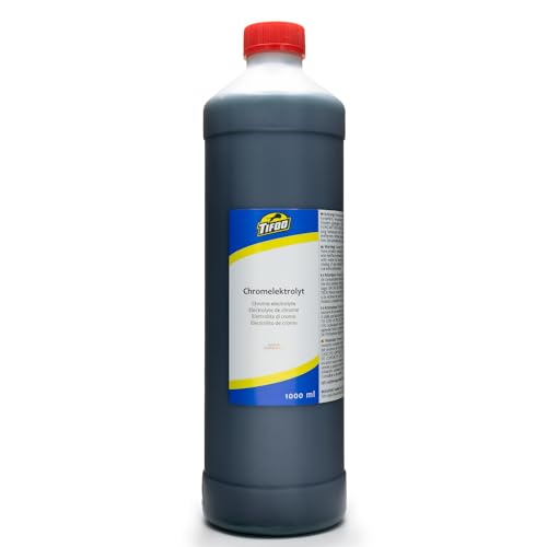 Tifoo Electrolito de cromo (1000 ml) - Cromado galvánico, galvanoplastia de espigas