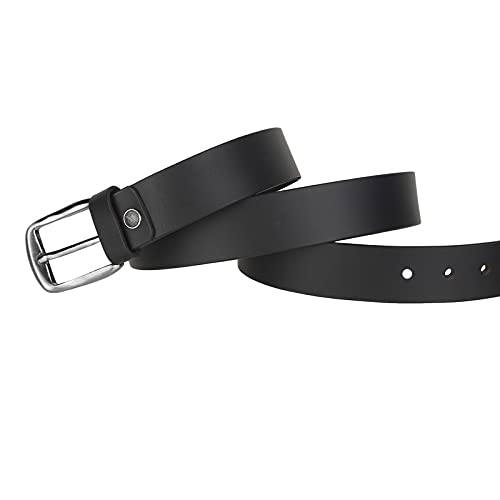 Image of USL Casual /Formal Genuine Leather Belt With Adjustable Buckle For Men