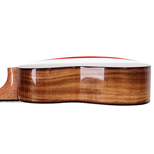 SheIRin Ukulélé de concert Acacia 23/26 pouces kit d’ukulélé professionnel en bois avec sac de transport, accordeur… - Les Beatles, Paul McCartney, John Lennon, RIngo Starr, George Harrison SheIRin Ukulélé de concert Acacia 23/26 pouces kit d'ukulélé professionnel en bois avec sac de transport, accordeur… – Image 6