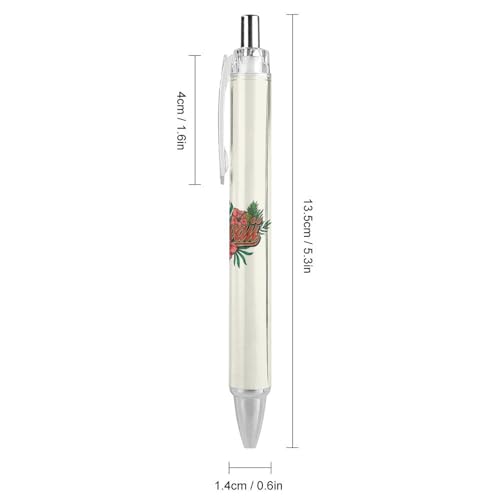 Stylos gel rétractables noirs pointe fine 0,5 tracé fluide - 2