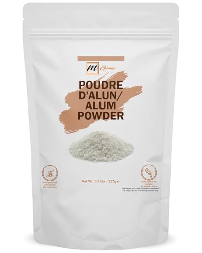 mGanna Poudre d'Alun 454 g / 1 lb | Purificateur Naturel d’Eau & Agent Raffermissant pour la Peau