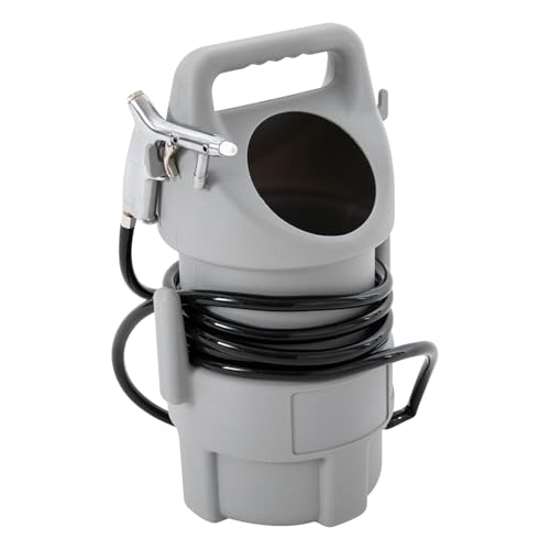 Portable Sandblaster Kit Professional Grade Rust Removal Tool Lightweight HDPE Sandblaster Portable Abrasive Blasting Kit for Blaster Automotive Mechanical Applications
