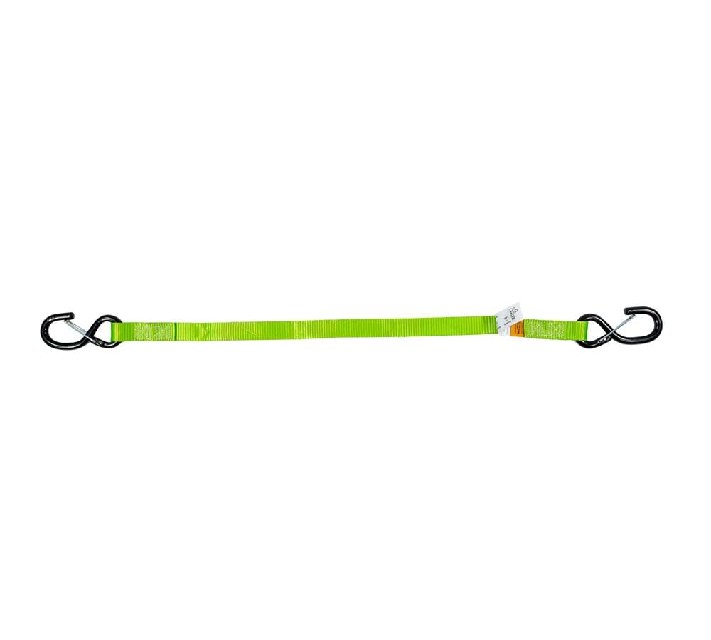 Trailer Door Limit Strap 32 Inch Long 800 lbs WLL Safety Green Webbing for Opening Swing Doors