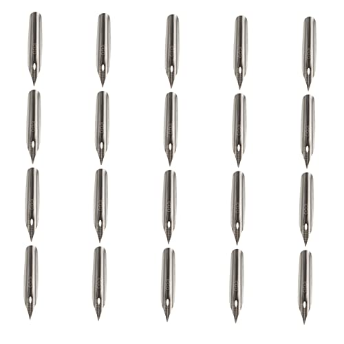 DOITOOL 20pcs Replacement Pen Nibs Calligraphy Nibs for Dip Pens Easy to Install