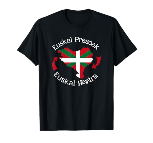 Euskal Presoak Euskal Herrira Basque Country Prisoners T-Shirt