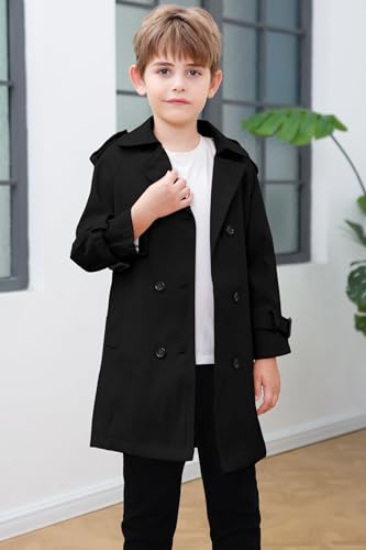 Cromoncent Kids Rain Jacket, Raincoats Lightweight Waterproof